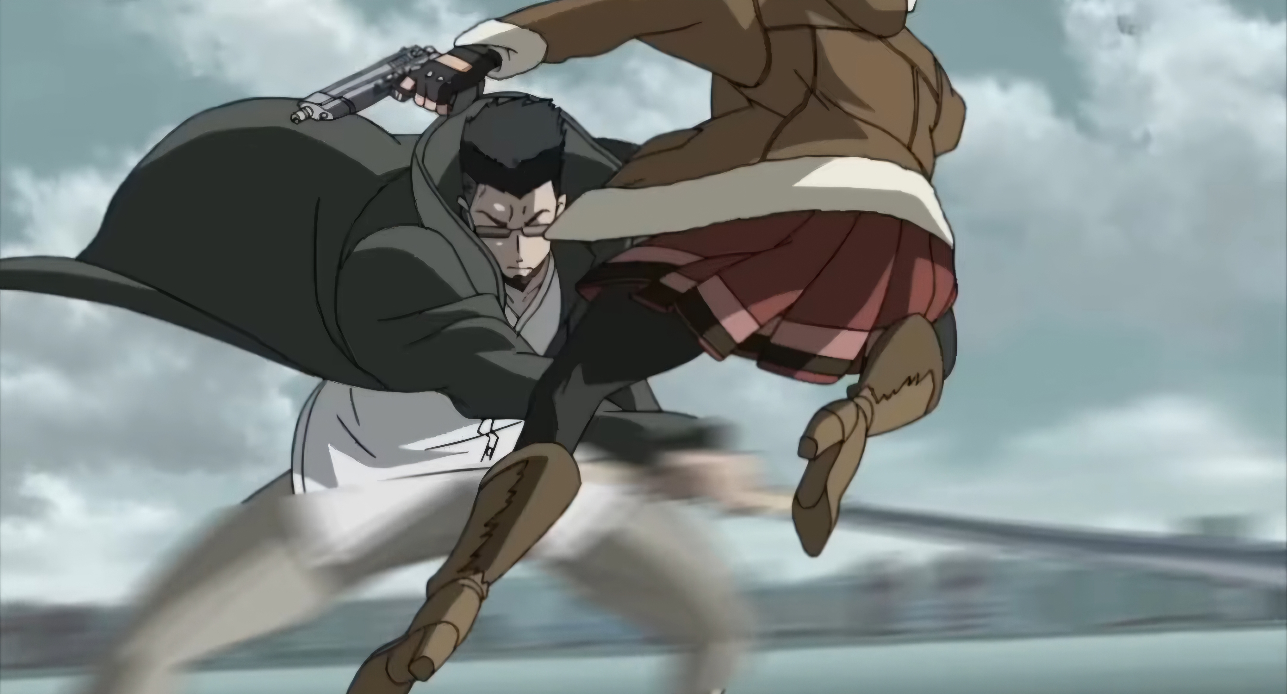 ginji swings at revy.jpg