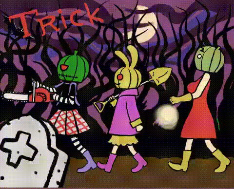 gore gore girl trick-or-treat 2021.gif